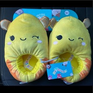 BNWT Bijon the Octopus Squishmallow Slippers 13/1